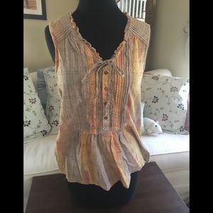 Front button blouse